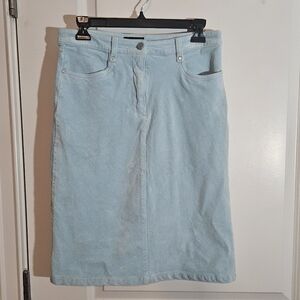 Y2K Vintage bebe Corduroy Pencil Skirt Womens Size 8